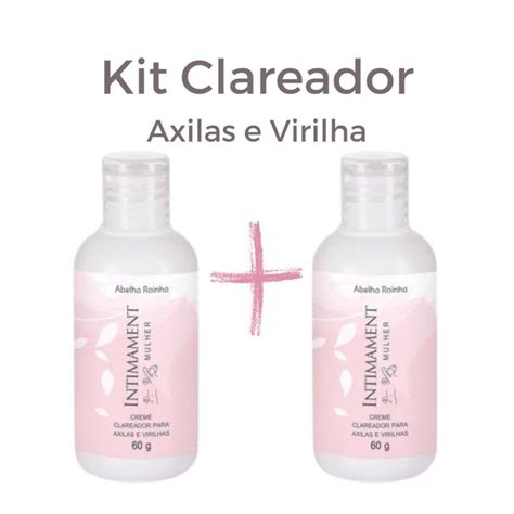 Kit Cremes Clareadores Para Axilas E Virilhas Intimament Mulher