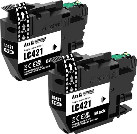 SHUOLEI LC421 Ink Cartridges Compatible With Brother LC421 LC 421 XL