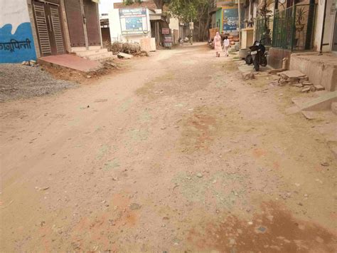 More Than 50 Deep Potholes On 600 Meter Road Mahendragarhnarnaul