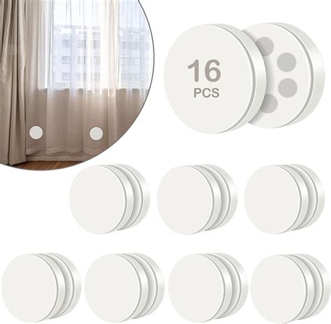 Amazon.com: 16 Packs Magnetic Shower Curtain Weights,shower curtain weights magnets,Rubber ...