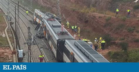 Un Mort I Ferits En Descarrilar Un Tren De Rodalies A Vacarisses Per