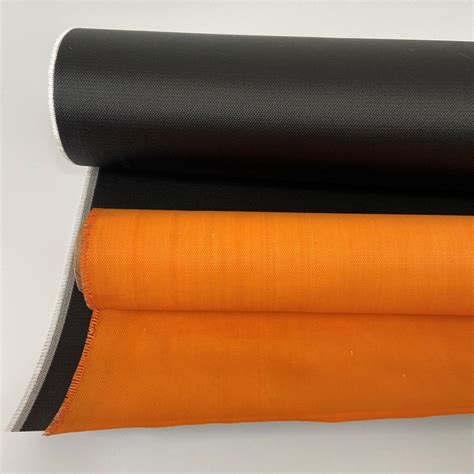 0 9mm 1040g Or 31oz C Glass 8h Satin Woven Neoprene Acrylic Coated Fiberglass Cloth For Fire