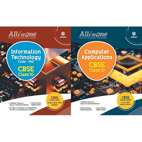 Arihant All In One Class 10th Information Technology For CBSE Exam 2024