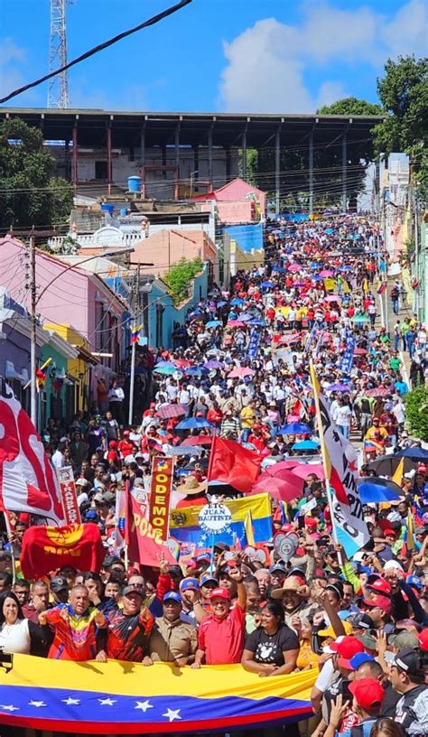 Fuerzas revolucionarias se desplegaron en el estado Bolívar FOTOS PSUV