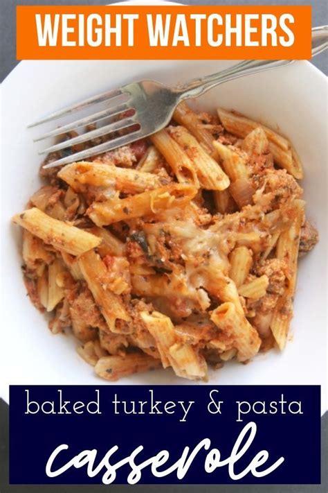 Baked Turkey and Pasta Casserole Recipe