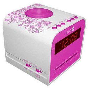 Sound X Alarm Clock Radio - Pink | Radio alarm clock, Kids alarm clock ...