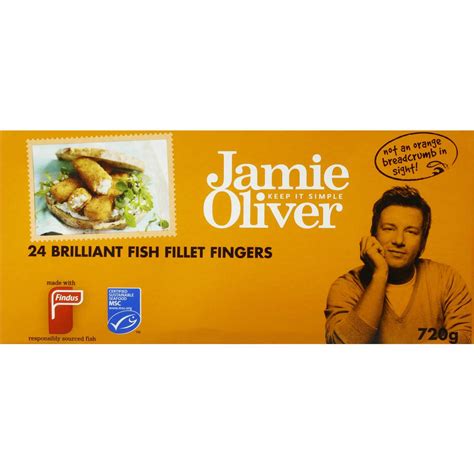 Findus Jamie Oliver Fish Fingers 720g Woolworths