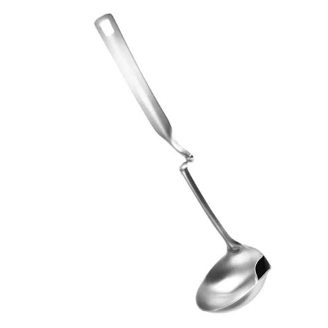 Stainless Steel Grease Spoon Gravy Food Fat Separator Separated Hot Pot Picclick Uk