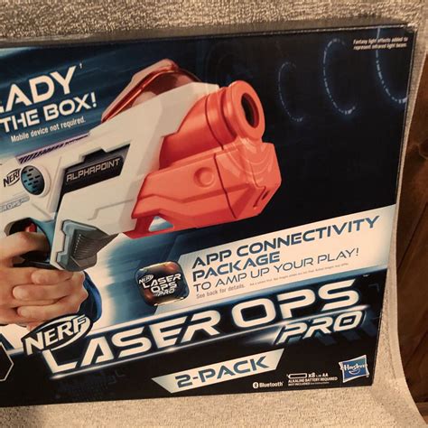 Hasbro Nerf Laser Ops Pro Battle Ready Out Of Box Pack New In Box