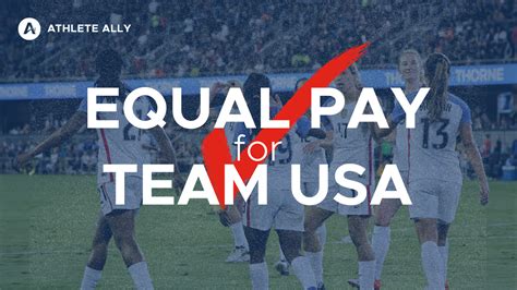 Athlete Ally Celebrates Equal Pay for Team USA Act - Athlete Ally