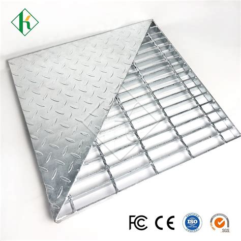 Kaiheng Plain Plate Steel Grating Suppliers Folding Steel Grating China