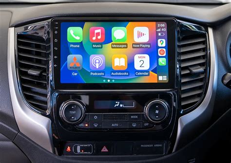 Nakamichi Mitsubishi Triton Auto A C Carplay Android Auto