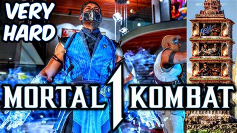 Mk Sub Zero Very Hard Klassic Tower Gameplay Klassic Kano As