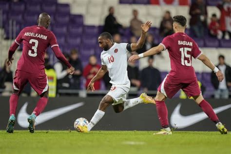 Canada Earns 2 0 Win Over World Cup Host Qatar In Mens Soccer Friendly