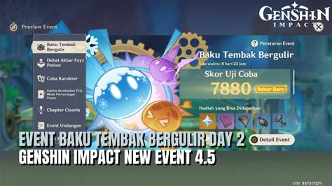 Day Event Baku Tembak Bergulir Score Genshin Impact Youtube