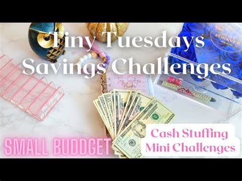 Tiny Tuesdays Cash Stuffing Mini Savings Challenges Finished