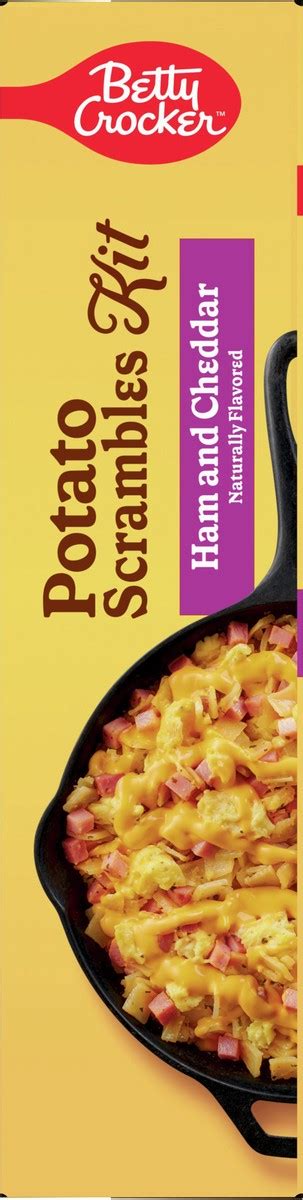 Betty Crocker Potato Scrambles Kit Ham And Cheddar 7 Oz 7 Oz Shipt