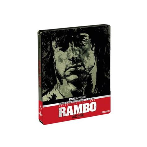 Coffret Rambo La Trilogie Steelbook Edition Limit E Blu Ray K Ultra Hd