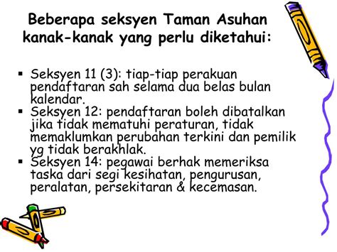 Akta Taman Asuhan Kanak Kanak 1984 Mengikut Akta Taska 1984 Taska