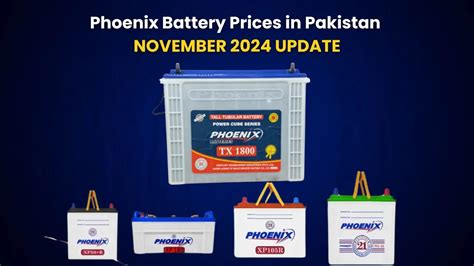 Phoenix Battery Prices In Pakistan UPDATED INCPak