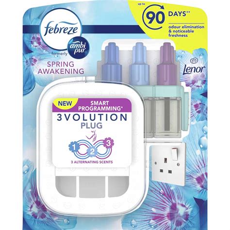 Febreze Volution Air Freshener Starter Kit Spring Wilko