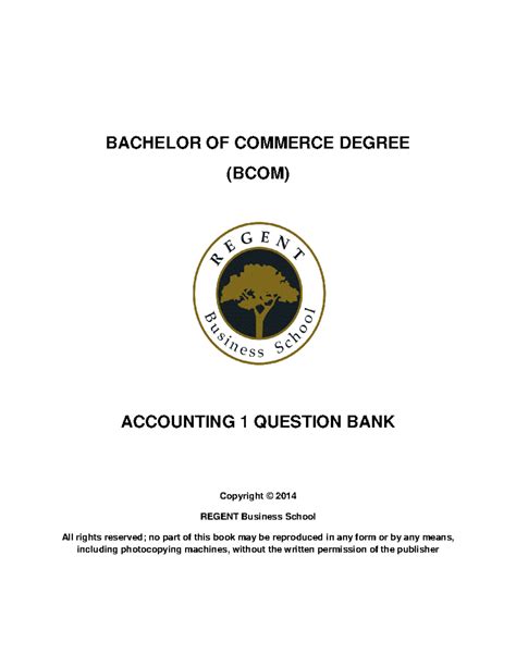 Bcom Question Bank 9