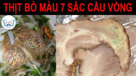 Thịt Bò 7 Sắc Cầu Vồng - Khám Phá Hương Vị Đặc Sắc và Lợi Ích Dinh Dưỡng