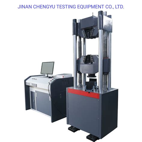 Wew 600d Computer Display Utm Hydraulic Universal Tensile Testing Machine 600kn Universal