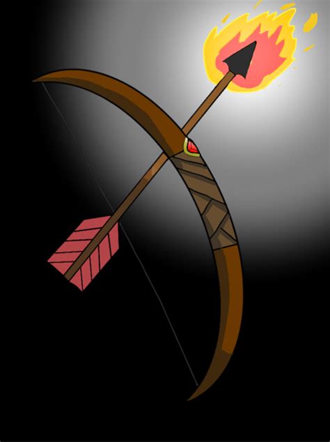 Flaming Bow by Circuitcyber on DeviantArt