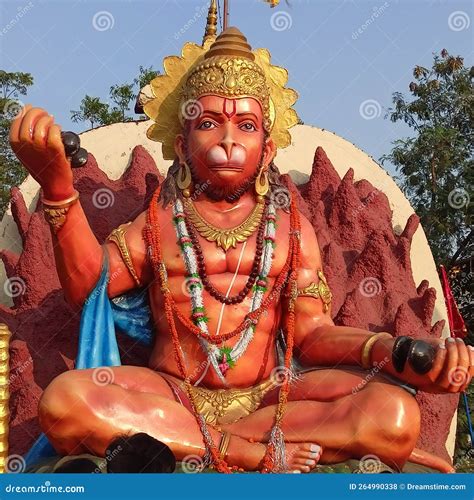 God Hanuman best artist stock photo. Image of carnival - 264990338