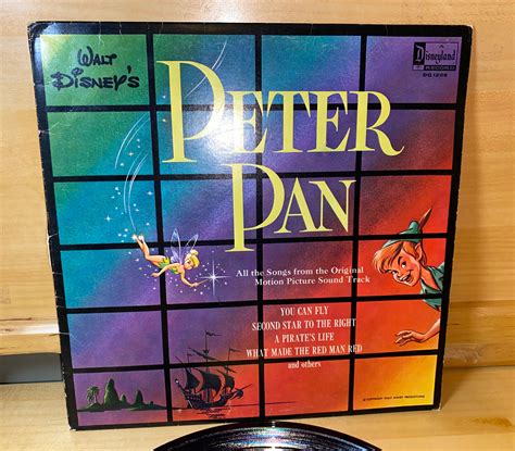 Mavin Peter Pan Walt Disney DQ 1206 Vintage Vinyl Record 1963