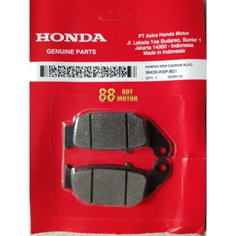 Jual DISPAD KAMPAS REM CAKRAM BELAKANG HONDA MEGA PRO MONO Shopee