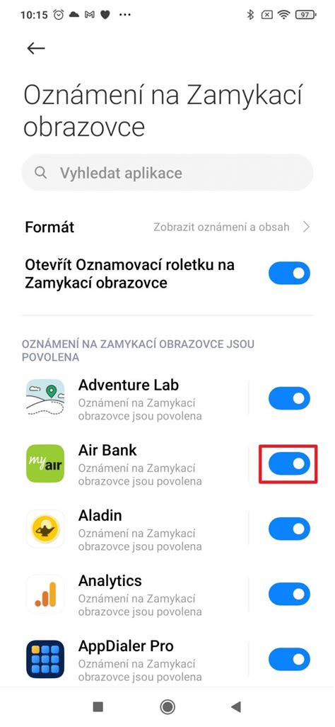 Miui Tipy A Triky Jak Nastavit Ozn Men Aplikac