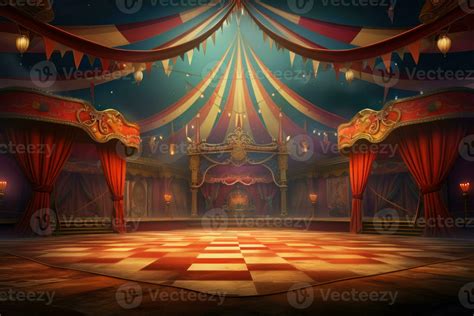 Abandoned Empty circus tent. Generate Ai 29175819 Stock Photo at Vecteezy