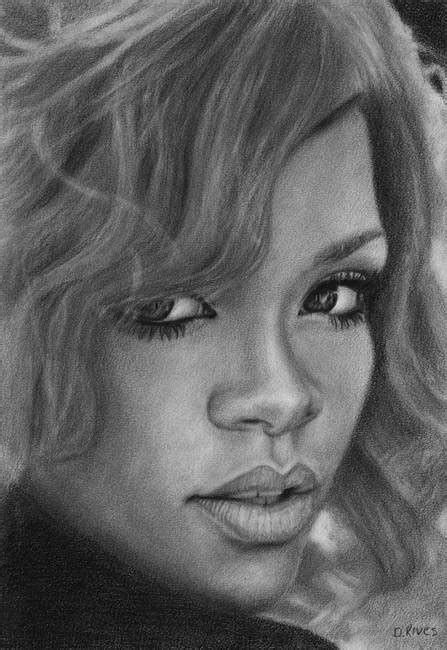 Rihanna Drawing Skill