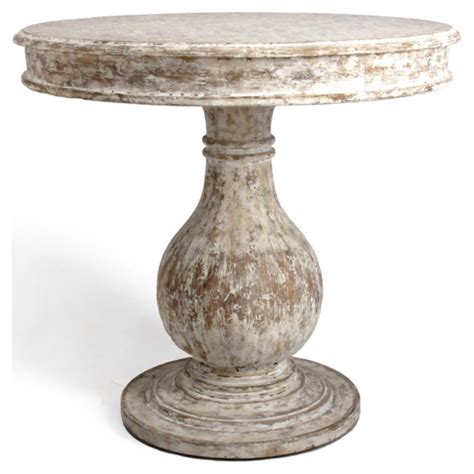 White Pedestal Side Table Vintage at Joel Kempton blog