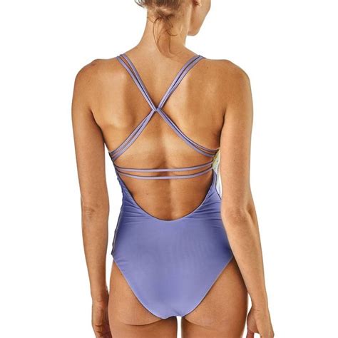 Patagonia Womens Reversible Extended Break One Piece Swimsuit One