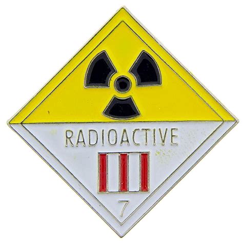 Radioactive Symbol Pin 1" | Michaels