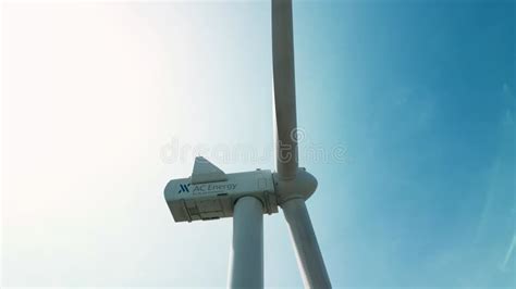 Nha Trang Vietnam March Aerial View Large Wind Turbine