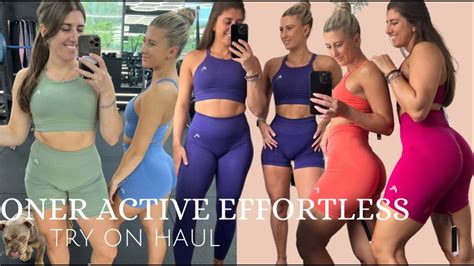 Oner Active Effortless Collection Try On Haul Honest Review Youtube