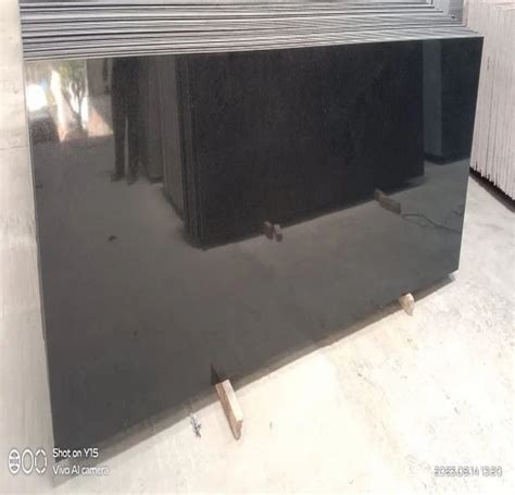 Mm Polished Black Granite Slab For Flooring At Rs Sq Ft In Hosur