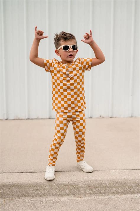 Freddie Checkered 2pc Soft Bamboo Pajama