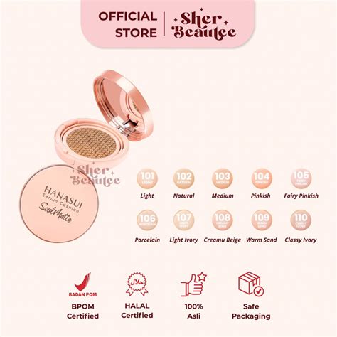 Jual Hanasui Serum Cushion SoulMatte All Shades Shopee Indonesia