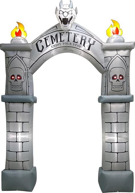 Amazon Holidayana Halloween Inflatables Ft Haunted Cemetery