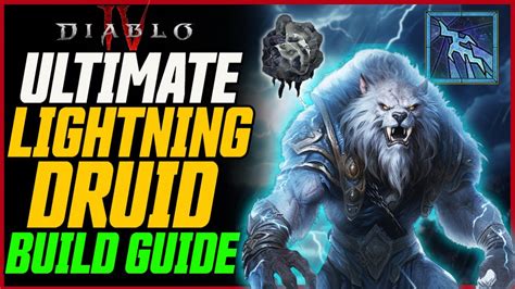 1 SHOT THE SCREEN Ultimate Lightning Storm Druid Build Diablo 4