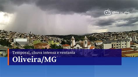 Temporal Chuva Intensa E Ventania Em Oliveira Mg Youtube