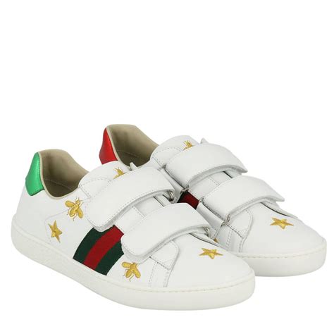 GUCCI: Shoes kids | Shoes Gucci Kids White | Shoes Gucci 508780 0II40 ...