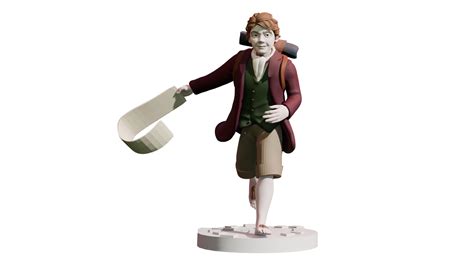 Free Stl File Adventure Aka Bilbo Baggins 👾 ・3d Printable Design To