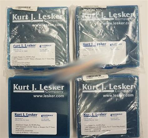 New Kurt Lesker Spectros PVD 150 Thin Film Deposition System Glove