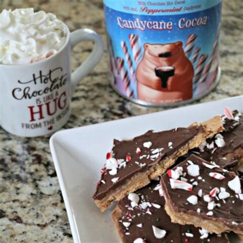 Stephen S Gourmet Hot Cocoa Peppermint Graham Cracker Bark The Denver Housewife